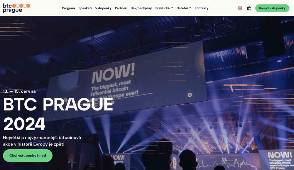 btc prague – největší bitcoinová akce v Praze
