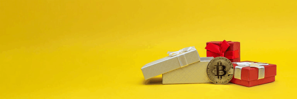darčeky, kryptomenou
