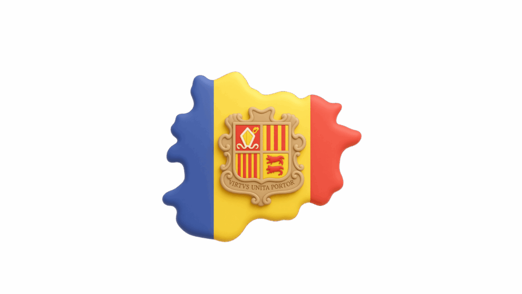 CryptoGlobe - SOME návrhy-81 - Crypto-Globe.com - Crypto-Globe.com 3D badge in blue-yellow-red with an ornate coat-of-arms crest at the center on a wavy tricolor background.